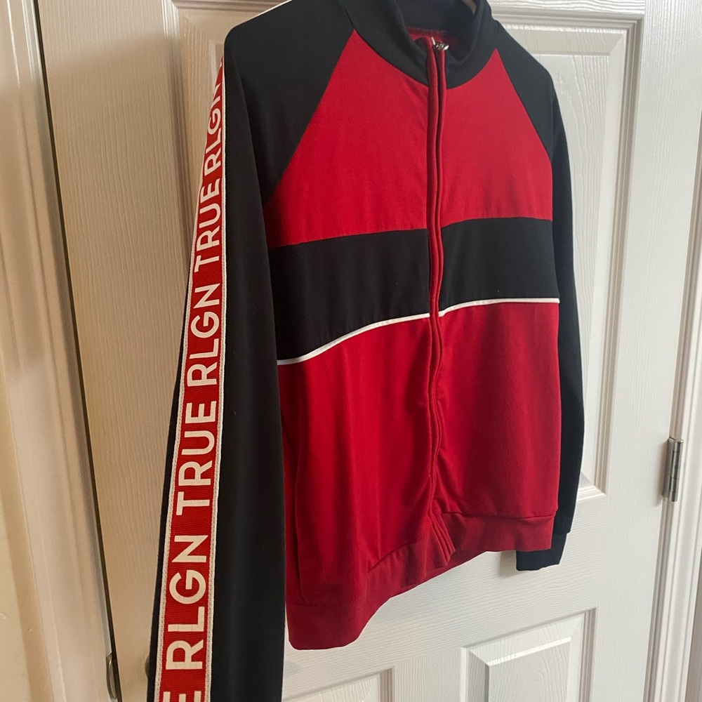 True Religion Womens Zip Up Jacket